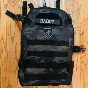 Tactical baby carrier - camouflage